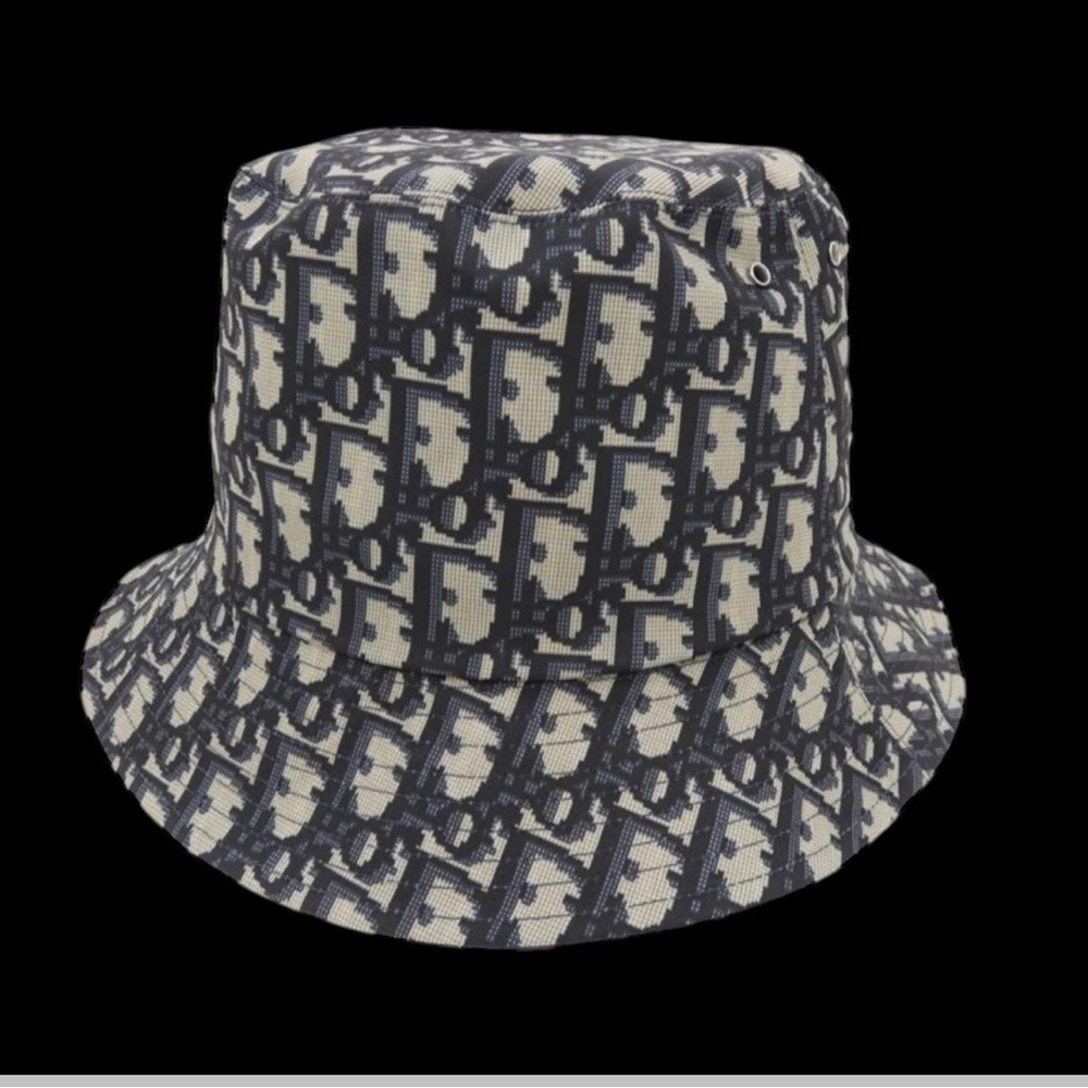Dior oblique reversible bucket hat  size56 - Picture 2 of 3